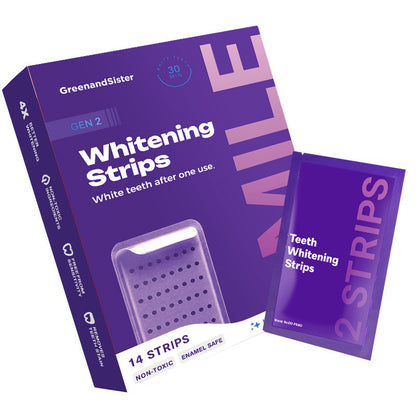 Purple Teeth Whitening Strips