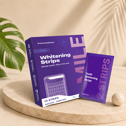 Purple Teeth Whitening Strips