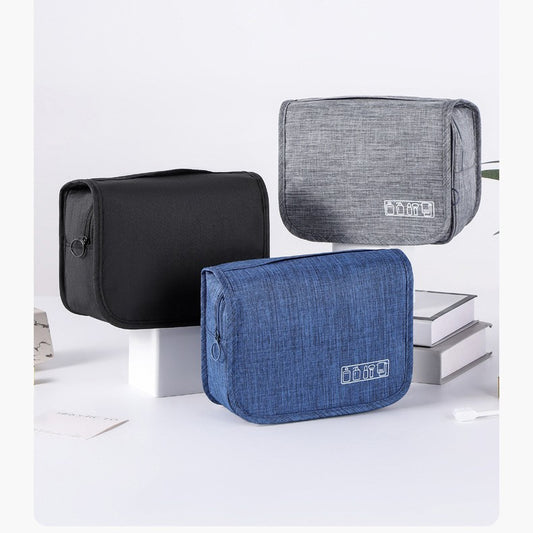 Travel Hanging Toiletry Bag with Dry Wet Separation